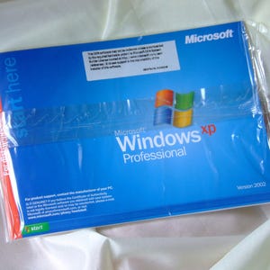 Vintage Windows Xp Professional VOLLES Betriebssystem (NEU)