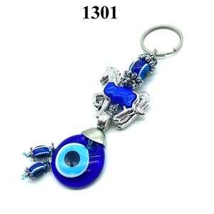 Horse Keychain - Evil Eye Accessories #1301