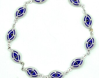 Bracciali malocchio in argento sterling 925 #9047 - Italia