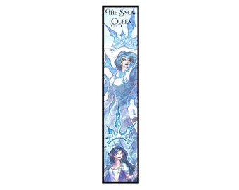 The Snow Queen Bookmark, Fairest Trilogy, Fairy Tales, Hans Christian Andersen, Winter Princess, Snow White and Rose Red, Magic Mirror