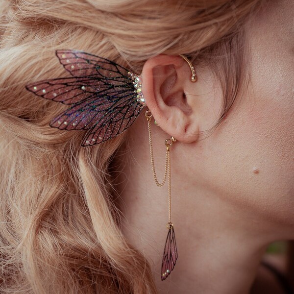 The Earcuff of the Cherry blossom fairy