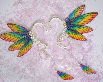 Der Earcuff der stozen Regenbogenfee