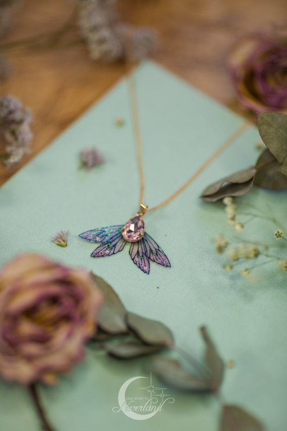 Etsy fairy necklace deals