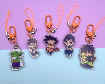 Saiyabuddy DB keychain 1.5 in keychain charm