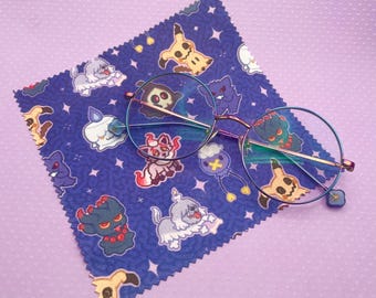 Ghost pkmn microfiber cloth - clean glasses, phone etc