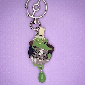 Poltergeist matcha pkmn keychain 7cm