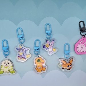 Digi-buddy keychain