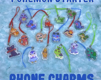 PKMN-minisleutelhangers van acryl "1,5 inch" acryl met sluiting