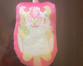 Custom ita plush keychain