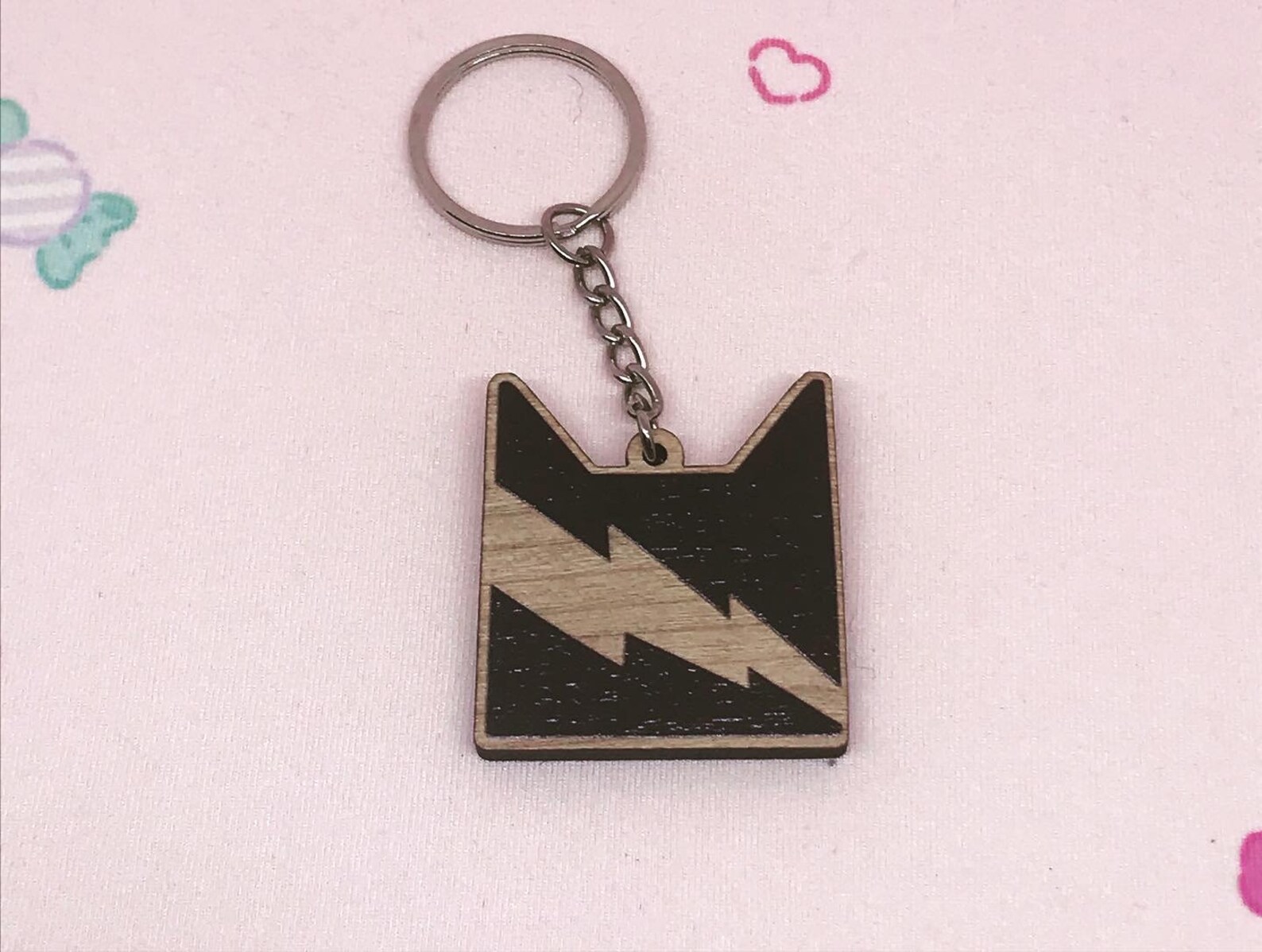Warrior cats clan wooden keychains Etsy