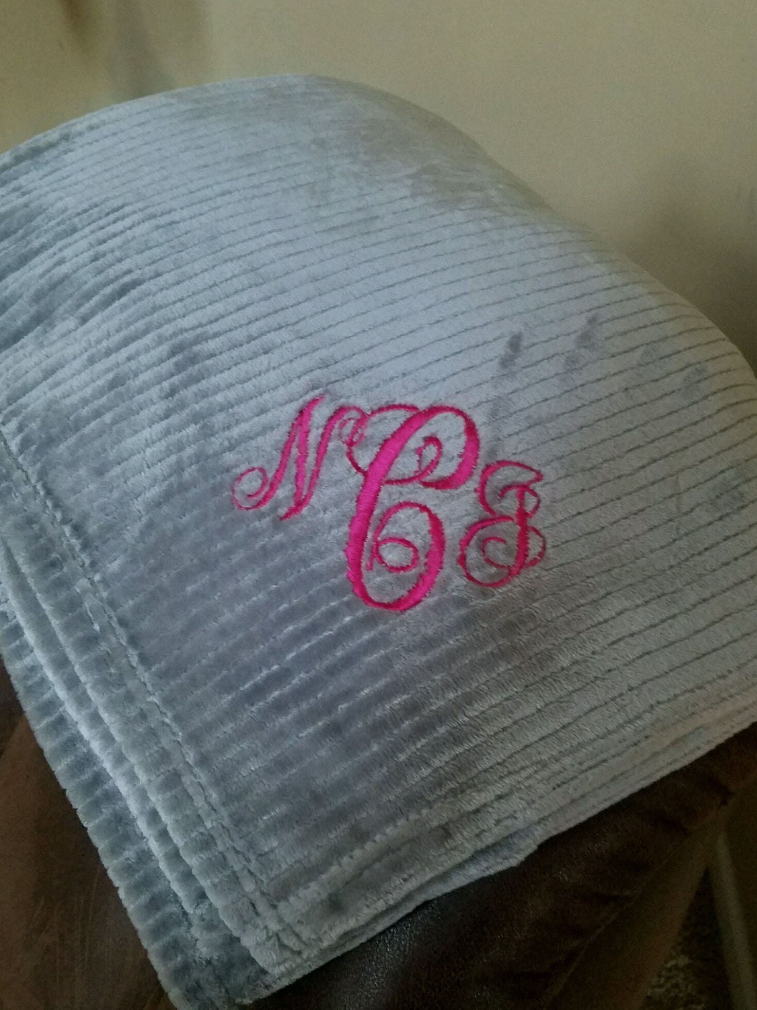 Personalized Throw Blanket Monogrammed Blanket Baby Etsy