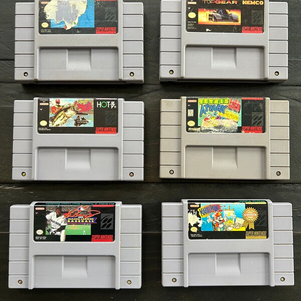 Super Nintendo lot or separate