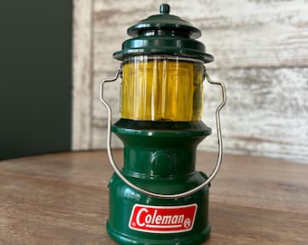 Vintage Coleman Mini Lantern Wild Country Cologne Avon FULL BOTTLE!