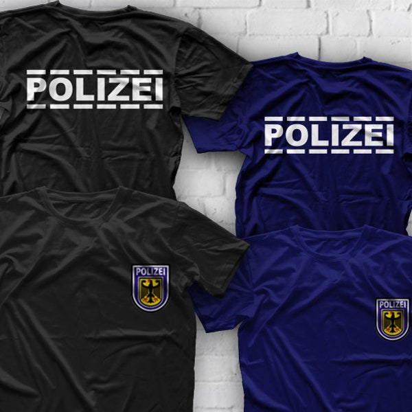 Spesial Force Police Department Munich German POLIZEI SWAT T-shirt Size S-2XL Birthday Present Men Gift Father Day Unisex Clothing Summer
