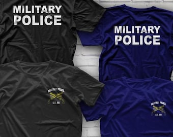 New Army US America Military Police Special Squad Multicolor T-Shirt S-4XL  Birthday Present  Unisex Clothing Summer