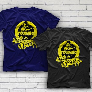 Toshiro Mifune Yojimbo Sanjuro Japan Akira Kurosawa Samurai  T-shirt Size S-2XL Tees Top Present For Men Gift Father Day Summer