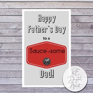 Étiquettes de marinade pour grillades, sauce barbecue pour la fête des pères, carte-cadeau imprimable pour papa avec sauce, carte-cadeau imprimable pour entreprise immobilière, étiquette marketing client PDF