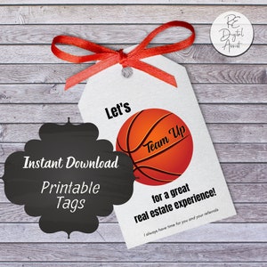 Real Estate Basketball Pop by Tags, Business Referral Team Game Tags ...