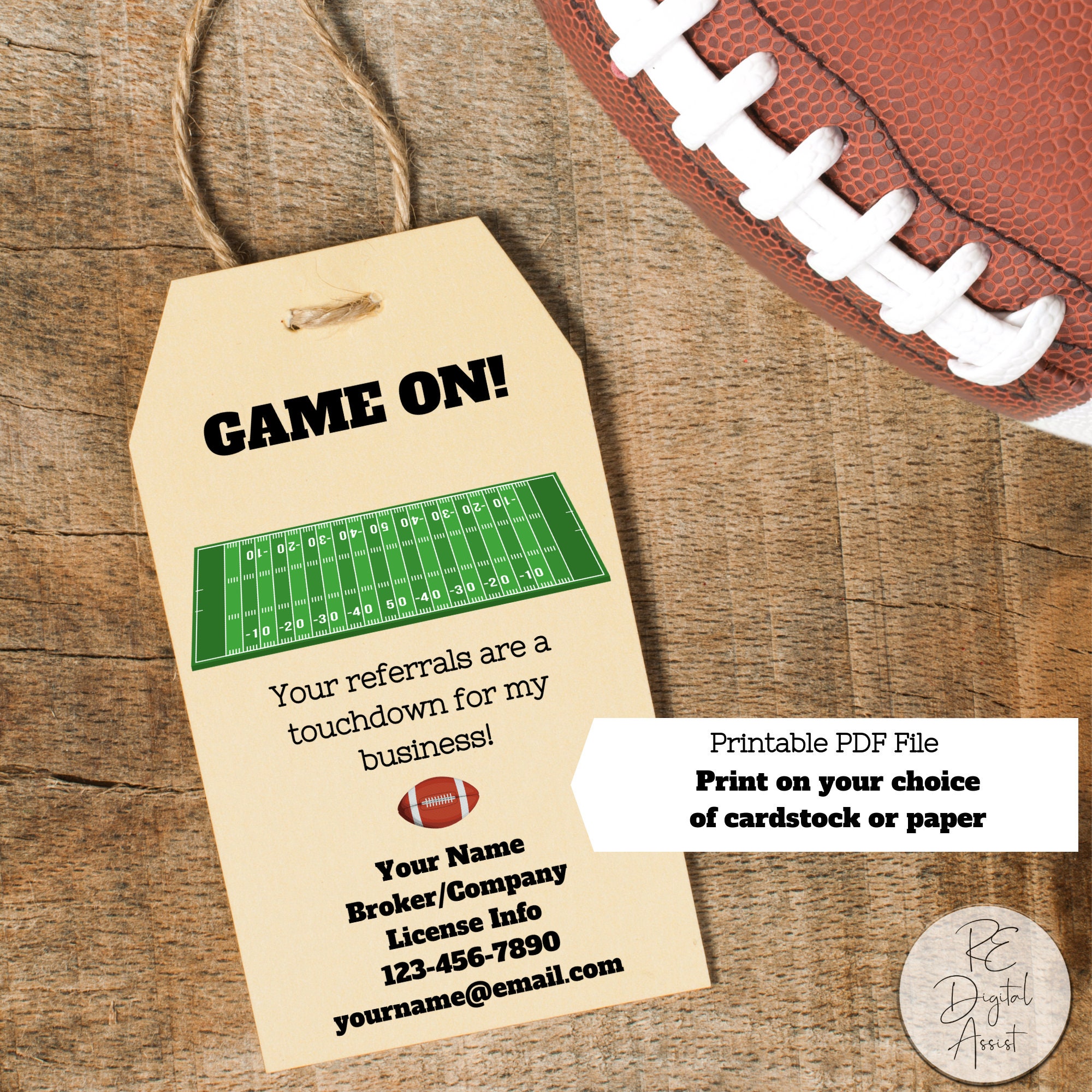 Real Estate Football Game on Printable Pop by Tag Download