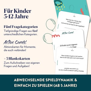 Sondermoment Kids Edition Kartenspiel Schulanfang Achtsamkeit Kinder Einschulung Geschenk Fragekarten für achtsame Kinder & Eltern Bild 5