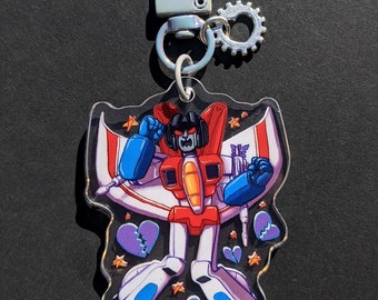 TF Starscream 2&quot; Acrylic Keychain