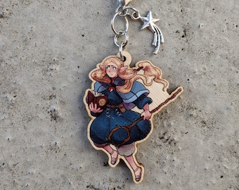 Marcille Wooden 1.5" Charm