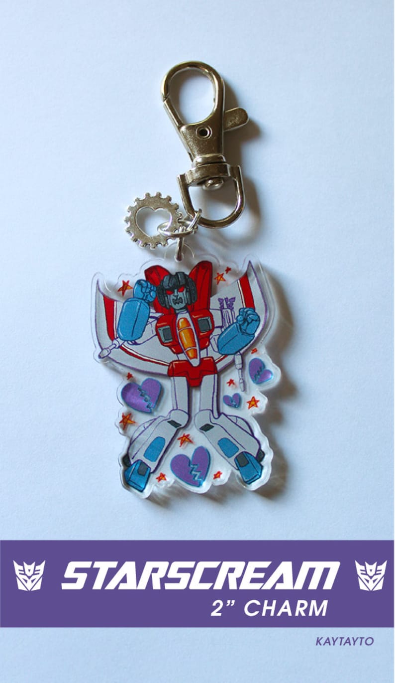 TF Starscream 2 Acrylic Keychain