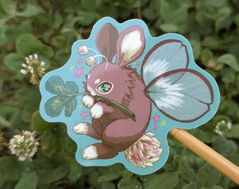 Bunny Fairy 3" Vinyl Sticker