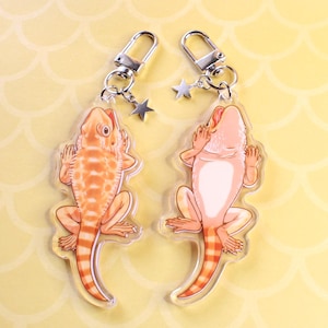 Bearded Dragon 2" Acrylic Keychain
