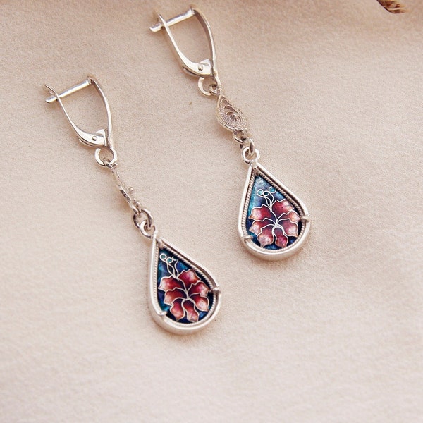 Fine Enamel Jewelry Etsy