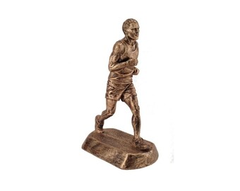 Track Runner with Optional Base + Personalized Custom Engraving, Track Runner Statue, Track, Track Award, Track Trophy, Track Decor, US Made