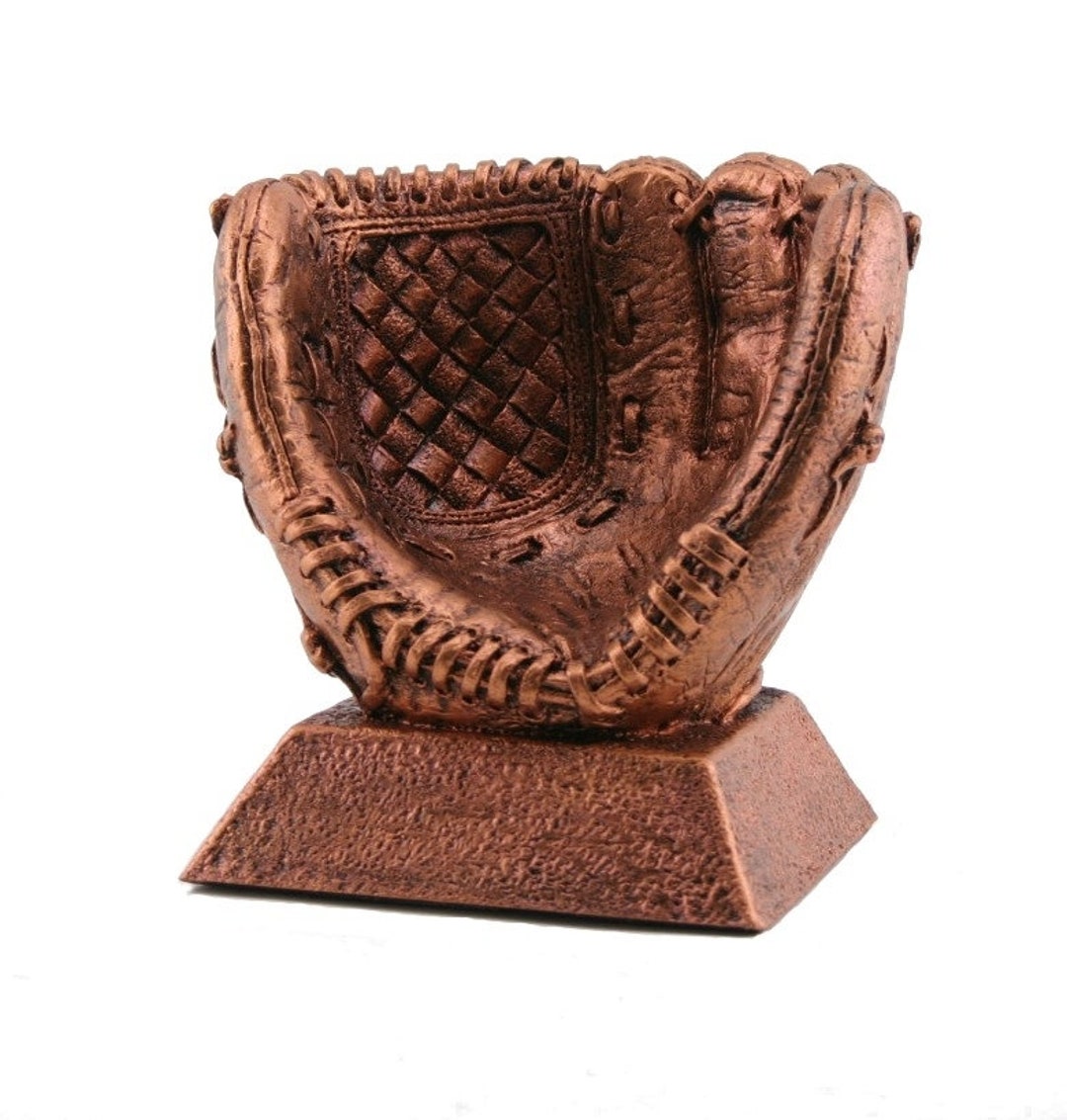 Softball Glove W Optional Base Personalized Custom Engraving, Softball