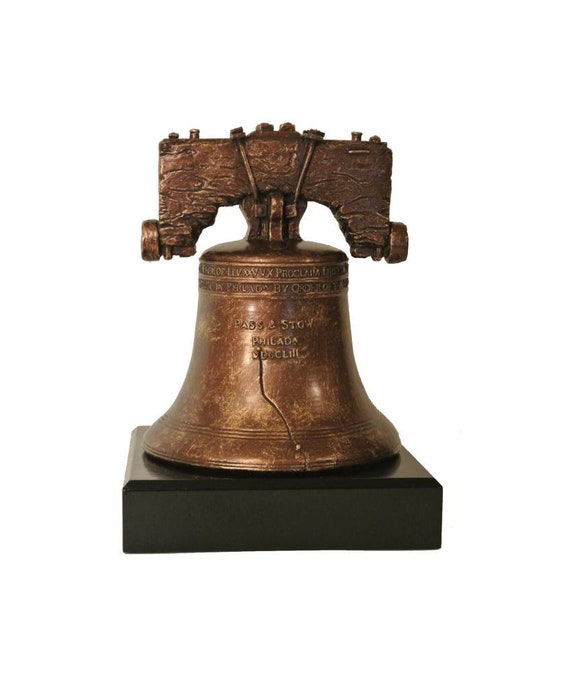 Large Liberty Bell With Base + Optional Custom Personalized