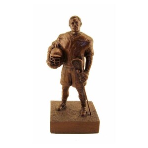 Attitude Lacrosse Male w Optional Base + Personalized Custom Engraving, Lacrosse Player, Lacrosse, Lacrosse Award, Lacrosse Trophy, US Made