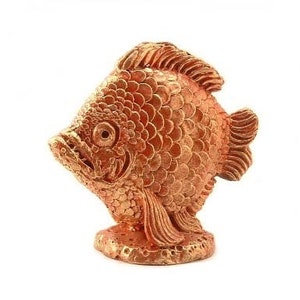 Brazilian Bukarunda with Optional Base and Custom Engraving, Brazilian Fish, Fish Statue, Custom Engraving, Fish Home Decor, Made in USA