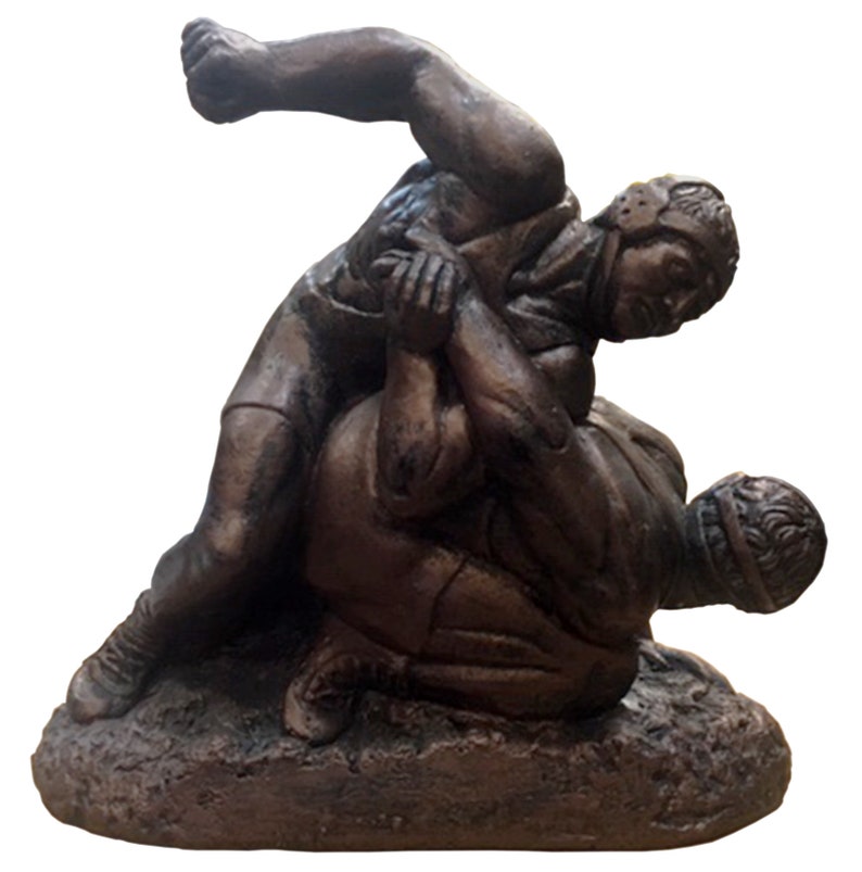 Wrestling Large Guillotine With Optional Base Personalized Custom