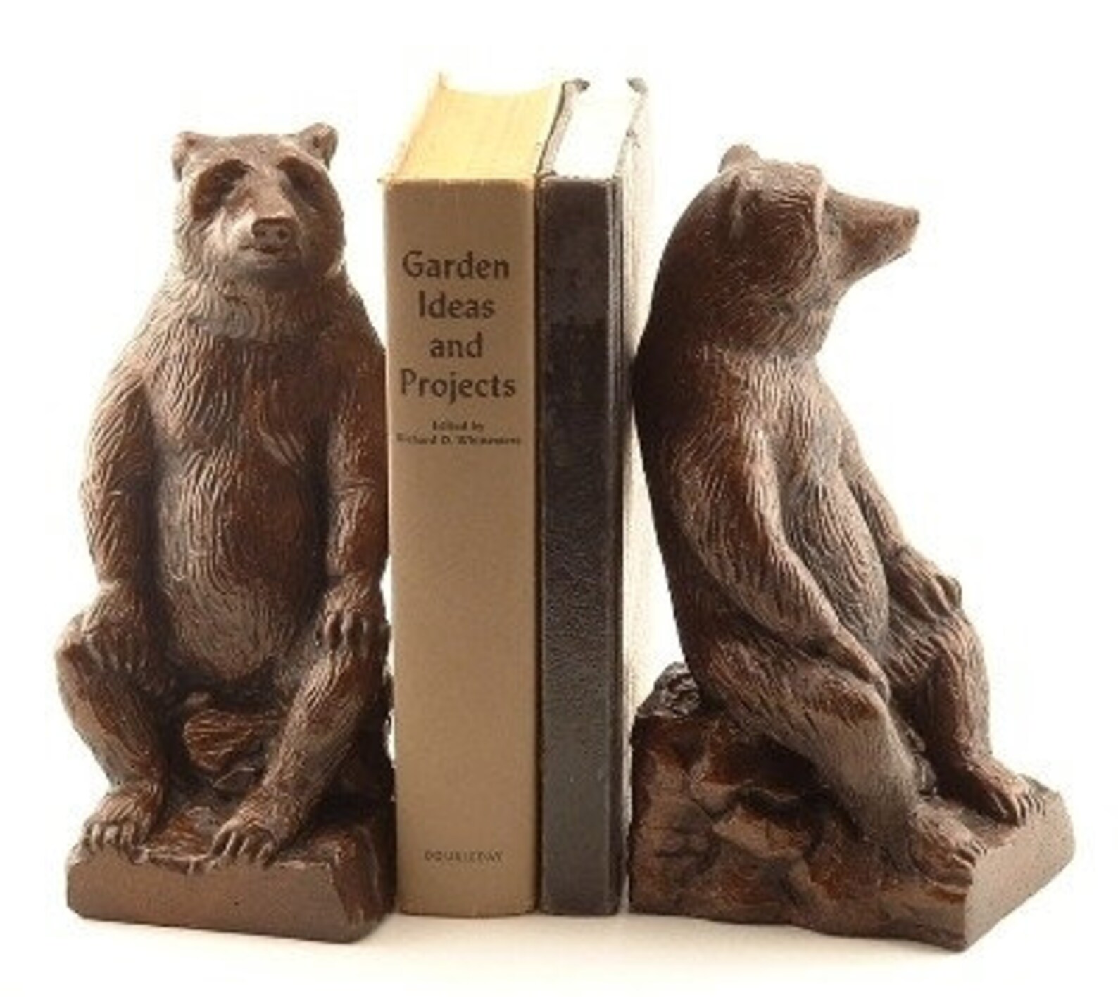 Bear Bookends, Library, Bookends, Bears, Book End, Home Decor, Gift for