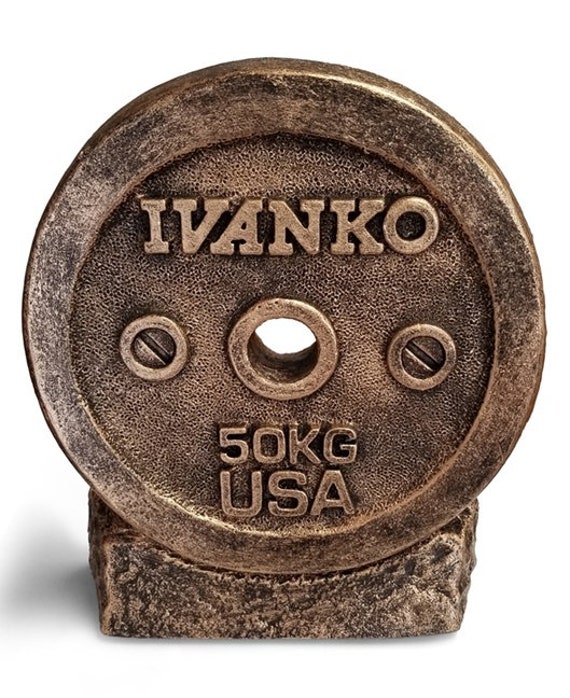Ivanko Weight Plate With Optional Base Personalized Custom