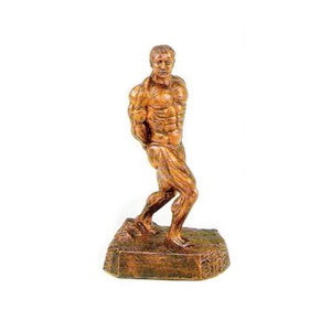 Posing Bodybuilder with Optional Base + Custom Personalized Engraving, Posing Bodybuilder, Custom Engraving, Bodybuilder Statue, Made in USA