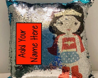 Supergirl pillowcase | Etsy Supergirl pillowcase | Etsy