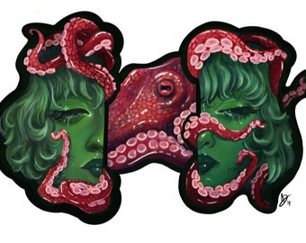 Octo-friend Print