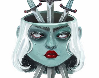 Three of Swords Print