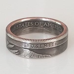 Yosemite Coin Ring | Yosemite National park | Yosemite Jewelry