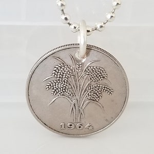 Vietnam Coin Necklace | 1964 Vietnam Necklace | Unique gift | Travel gift