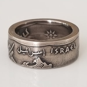 Lion Of Judah Coin Ring | Lion Coin Ring | Lion Jewelry Unique Gift | Travel Gift