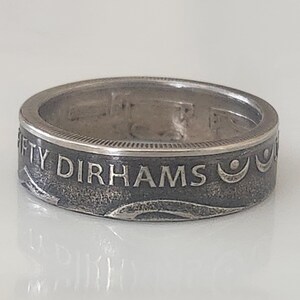 Qatar Coin Ring | Handmade Ring | Qatar Jewelry | Travel gift