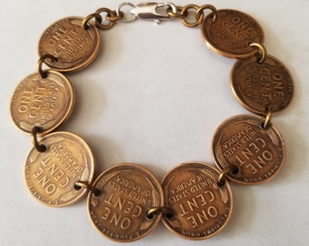 Custom, Made To Order Pick Yours Years | Unique Gift | Coin Jewelry | Penny Jewelry