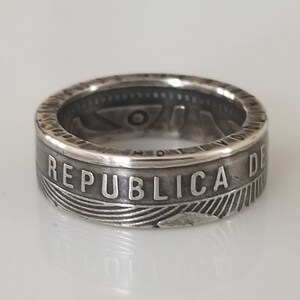 Colombian Coin Ring | Handmade Ring | Colombian Jewelry Unique Gift | Travel gift