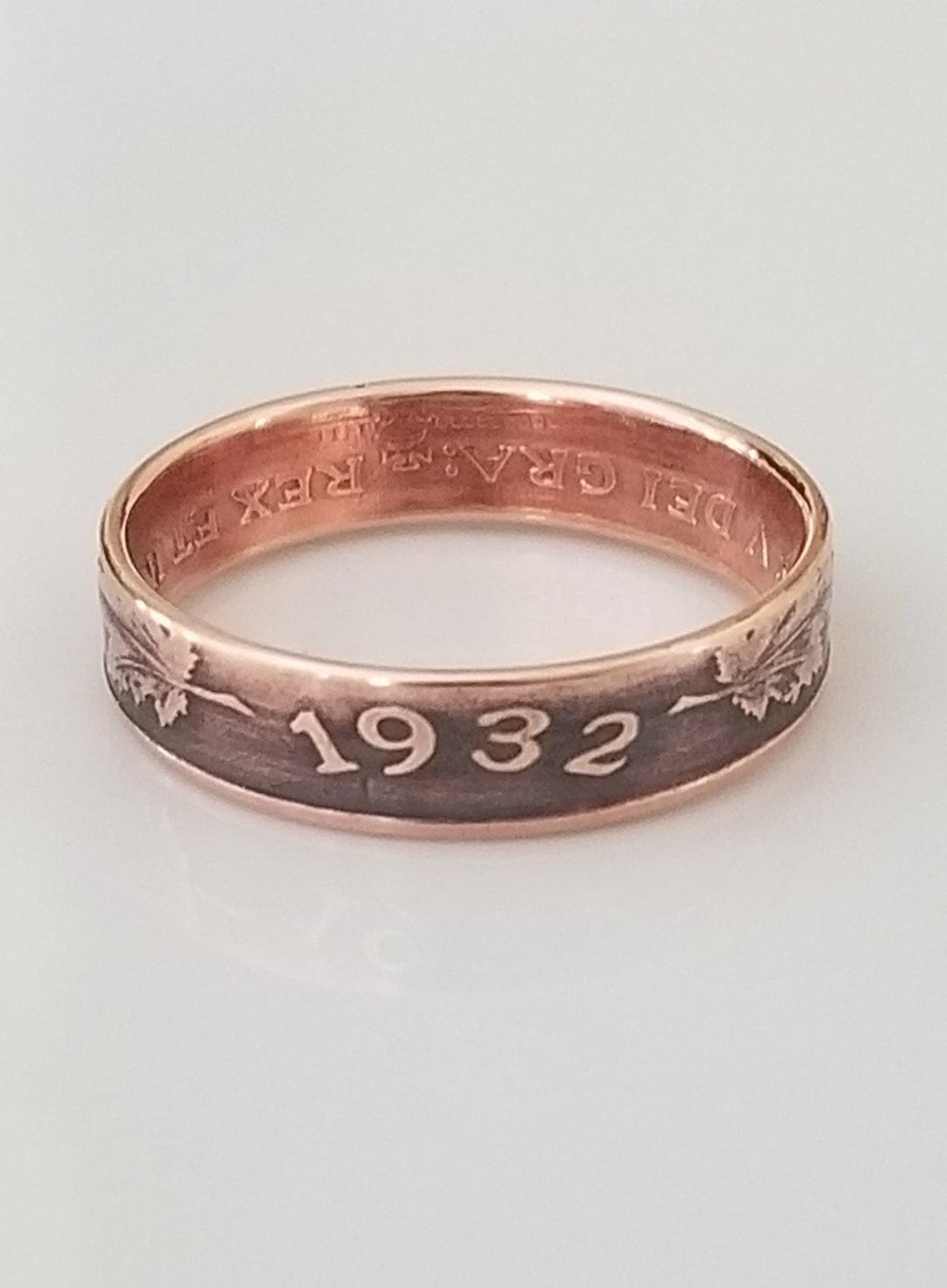 Canada Coin Ring | Canadian Maple Leaf Ring | Handmade Ring | Travel ...