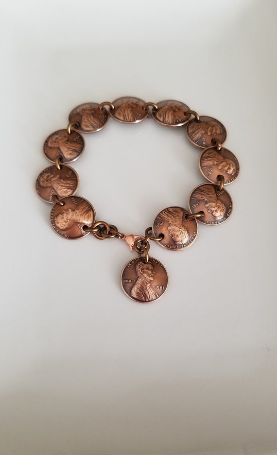 Copper penny jewelry deals